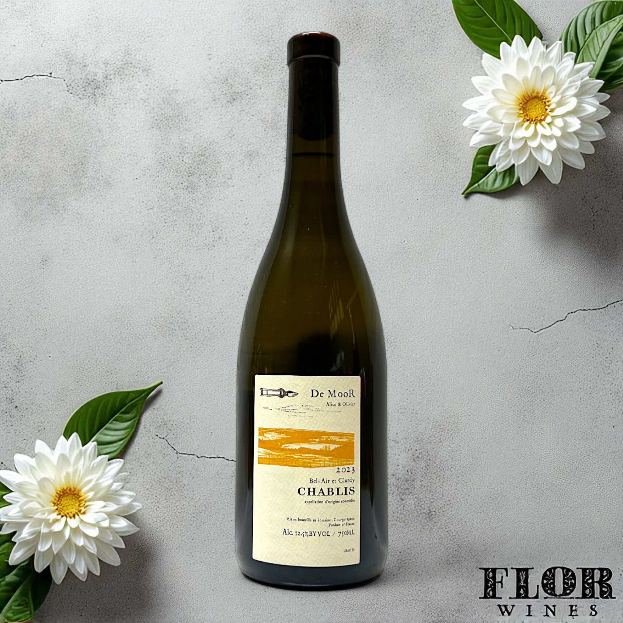 Alice et Olivier de Moor, 'Bel Air et Clardy' Chablis 2023 – Flor