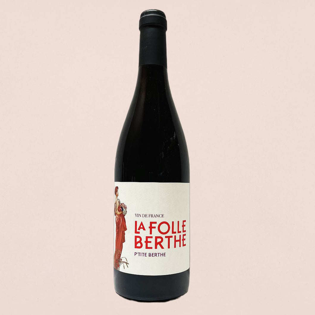 La Folle Berthe, 'P'tite Berthe' Vin de France Pineau d'Aunis 2019