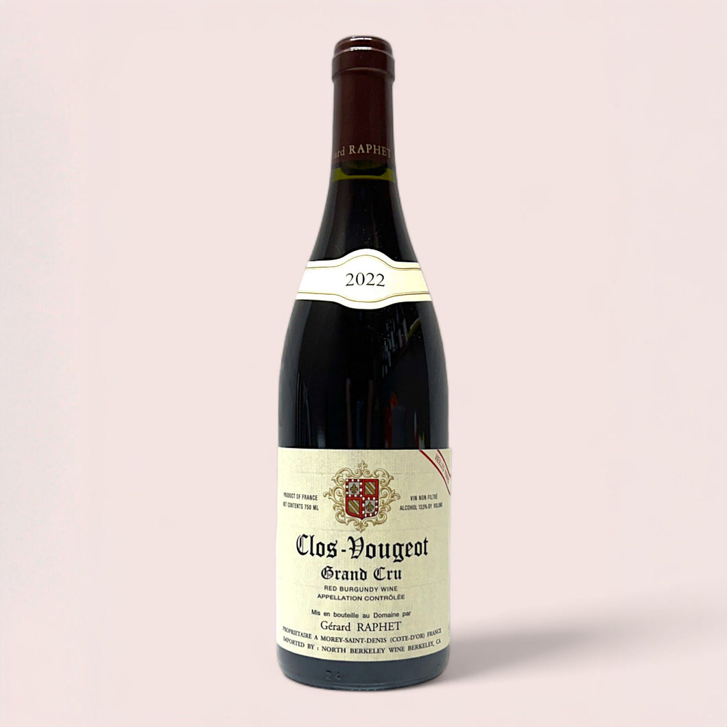 Gerard Raphet, 'Vieilles Vignes' Clos Vougeot Grand Cru 2022