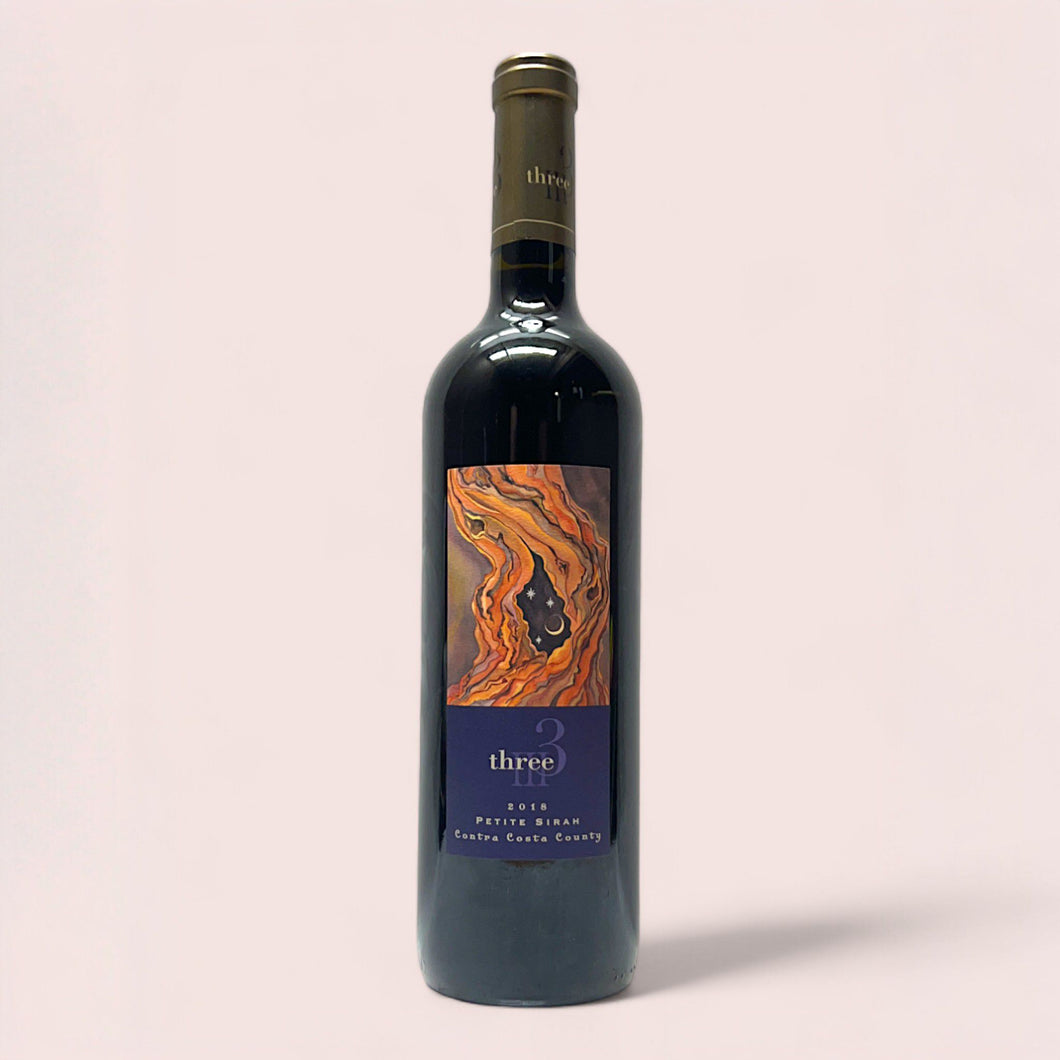 Three, Contra Costa Petite Sirah 2018