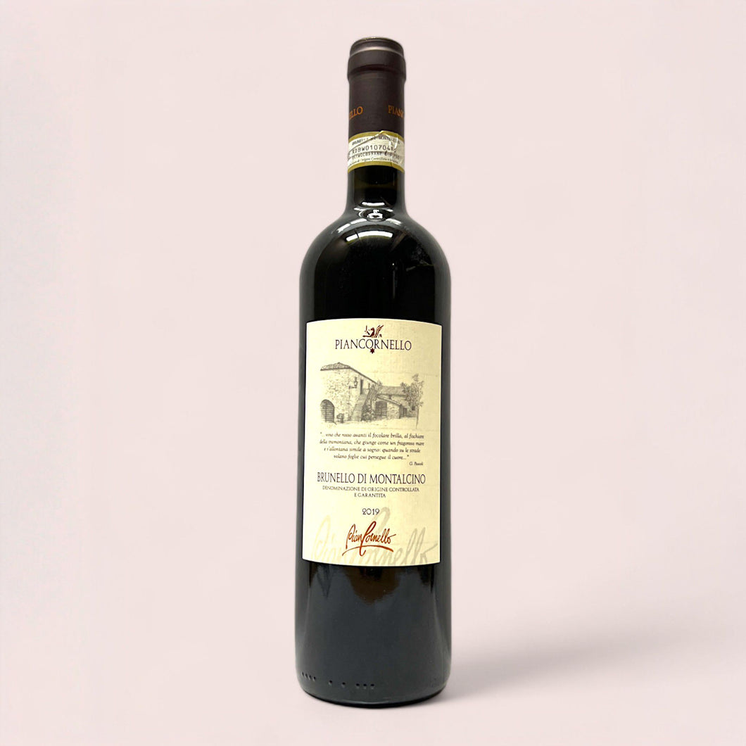 Piancornello, Brunello di Montalcino 2019