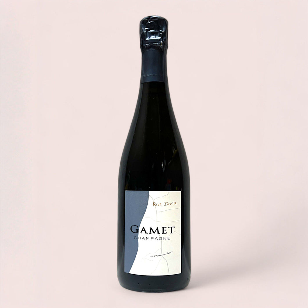 Champagne Gamet, 'Rive Droite' Blanc de Noirs Brut NV