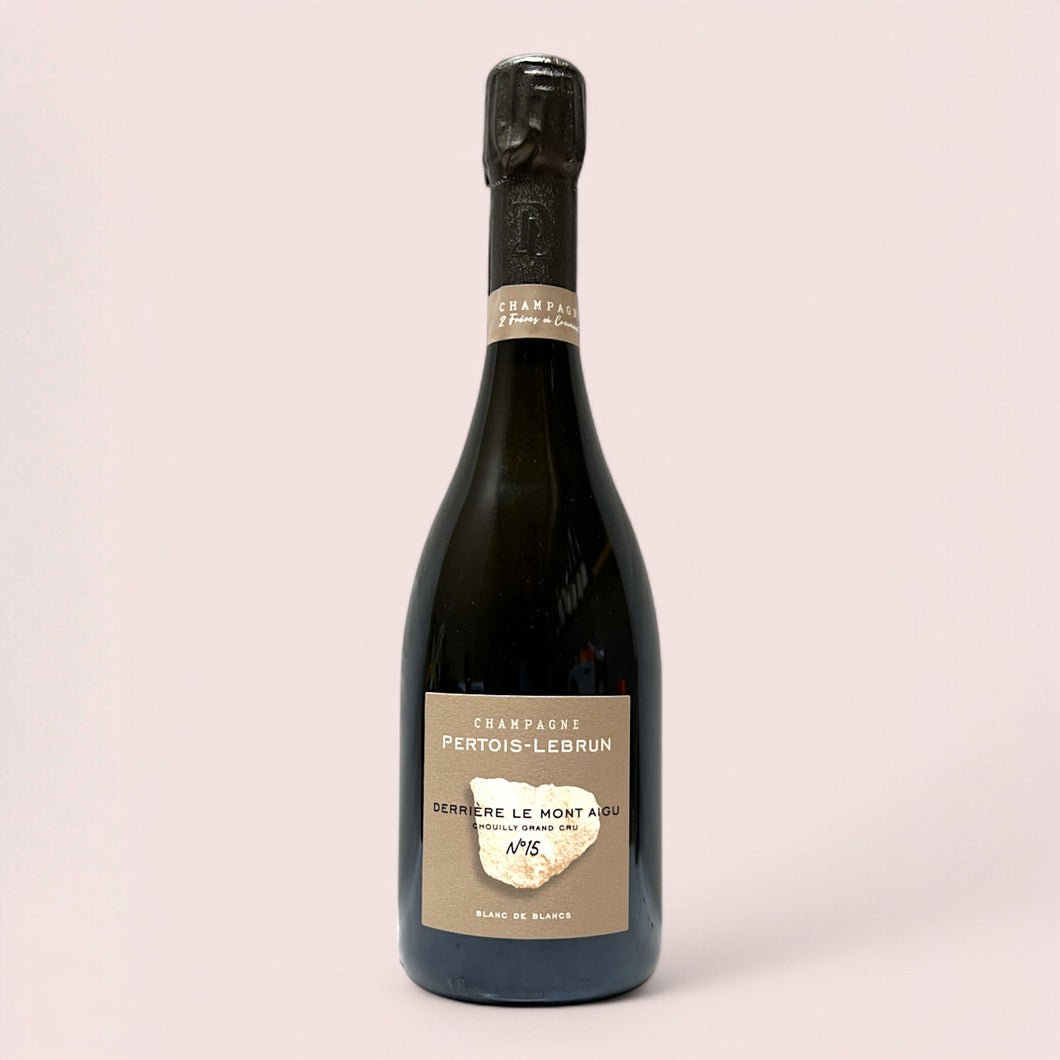 Pertois Lebrun, 'Derriere Le Mont Aigu No 15' Blanc de Blancs Extra Brut NV