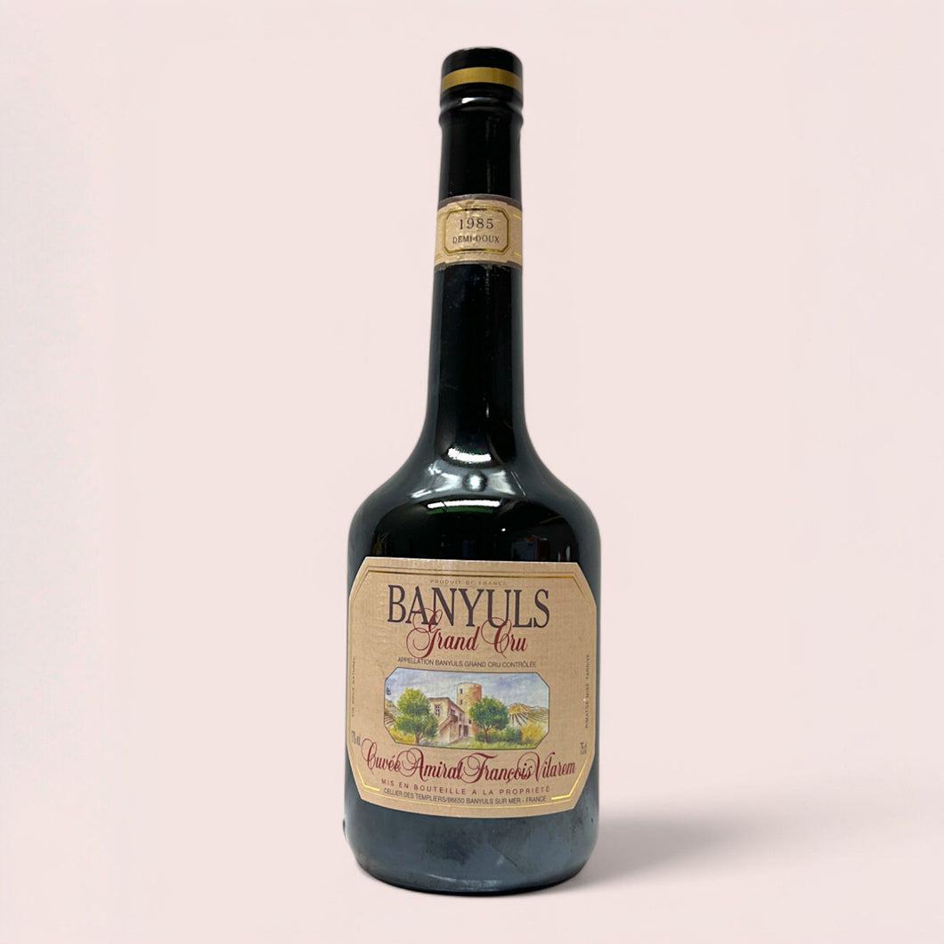 Cellier des Templiers, 'Cuvee Amiral Francois Vilarem' Banyus Grand Cru 1985