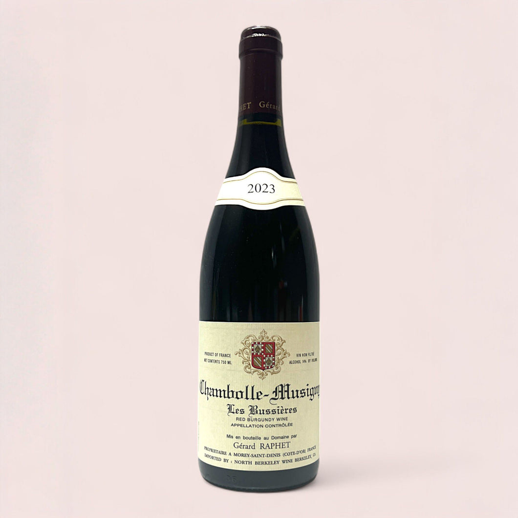 Gerard Raphet, 'Les Bussieres' Chambolle Musigny 2023