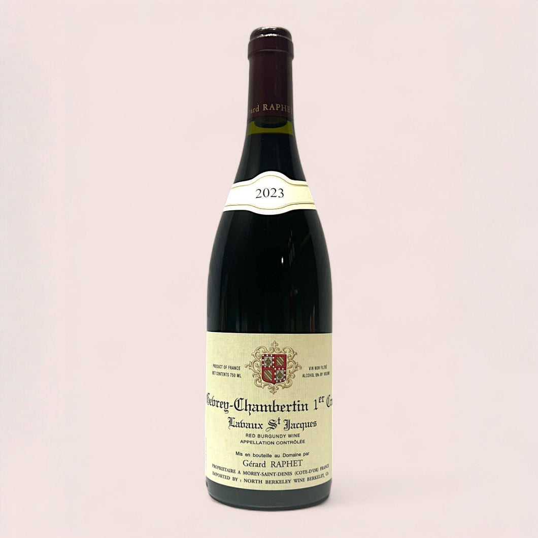 Gerard Raphet, 'Lavaux St Jacques' Premier Cru Gevrey Chambertin 2023