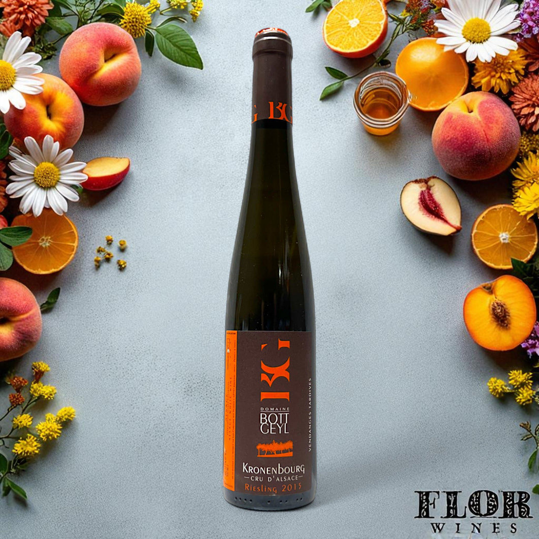 Domaine Bott Geyl, Kronenbourg Cru d'Alsace Riesling Vendanges Tardives 2015 [500ML]