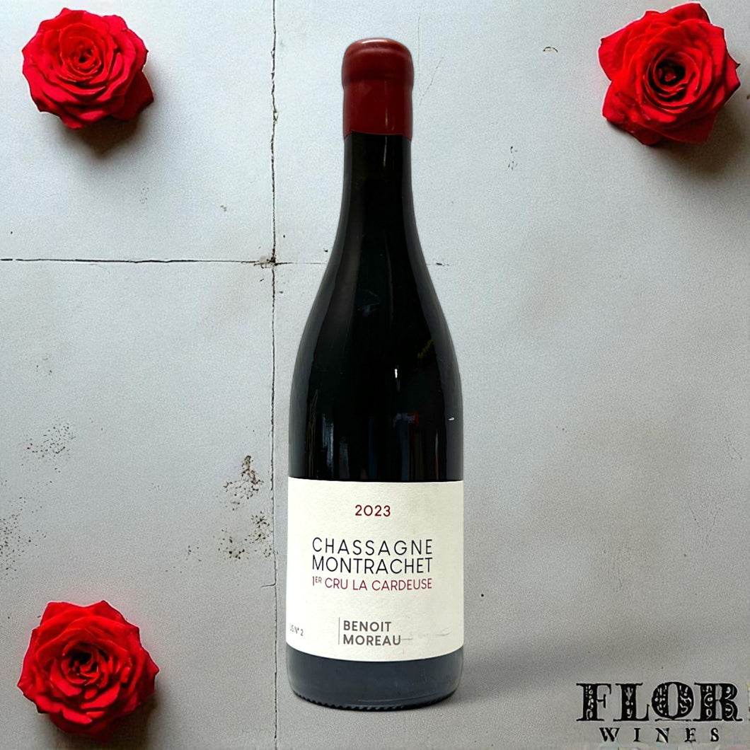 Benoit Moreau, Premier Cru La Cardeuse Chassagne Montrachet Rouge 2023