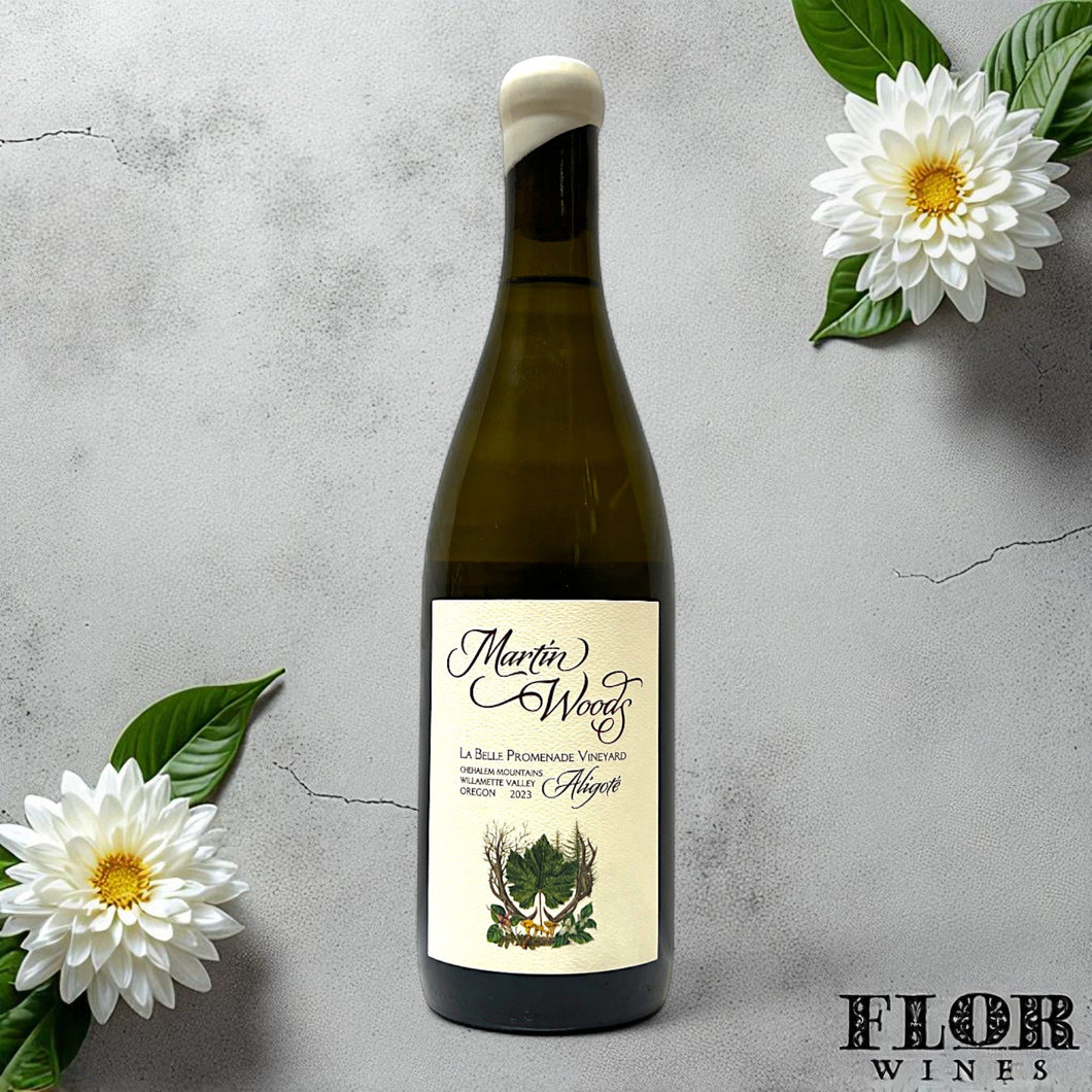 Martin Woods, 'La Belle Promenade Vineyard' Chehalem Mountains Aligoté 2023