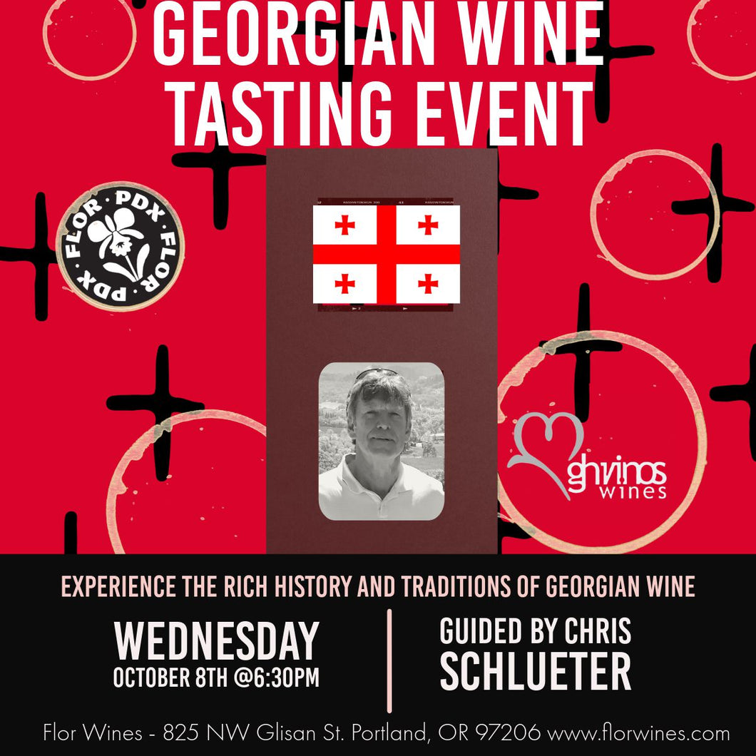 Georgian Wine Tasting Event - Wednesday, October 8th @ 6:30pm