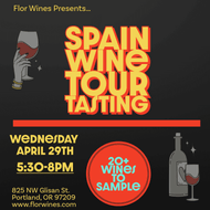 Spain Wine Tour Tasting - Wednesday, April 29th