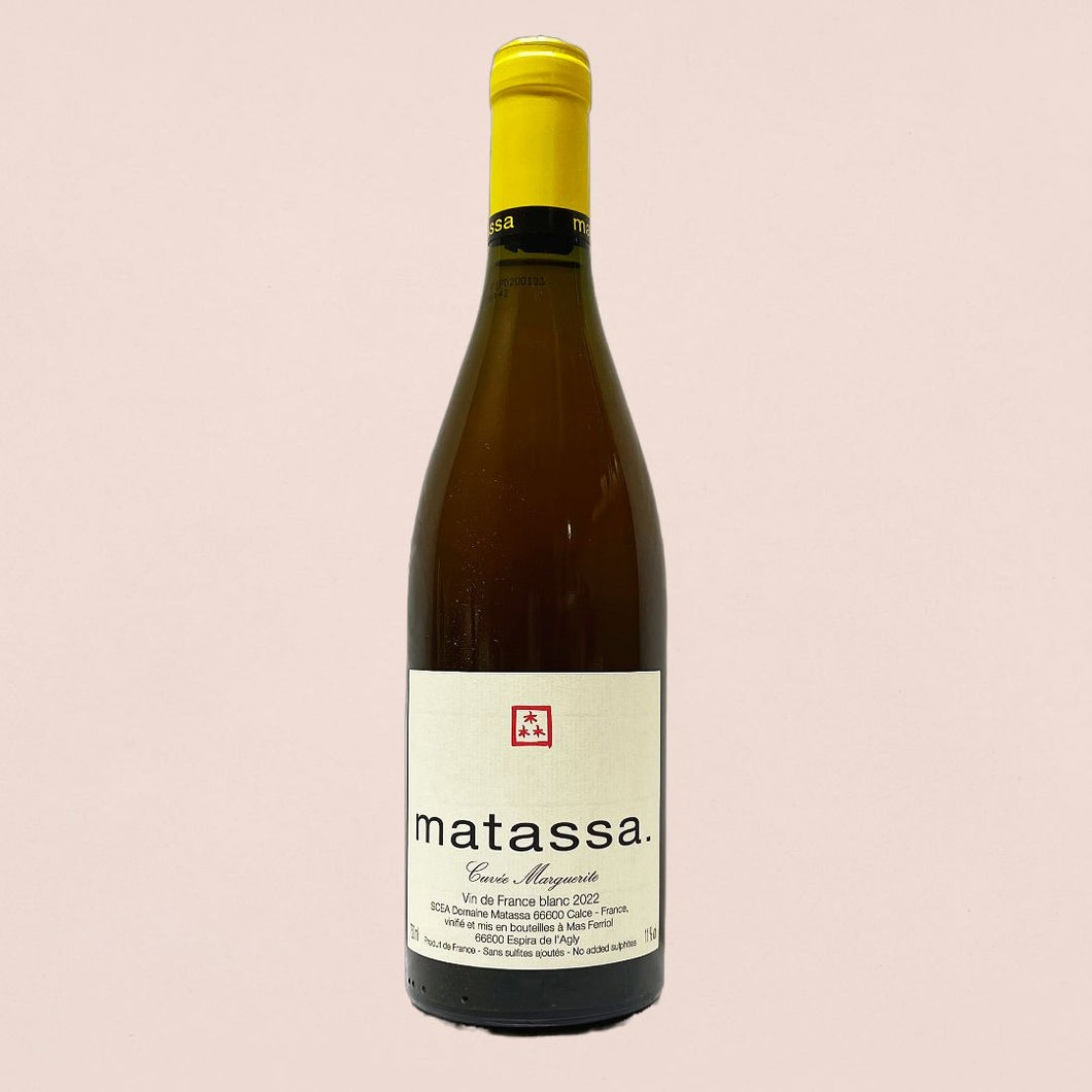Matassa, Cuvee Marguerite Vin de France Blanc 2022
