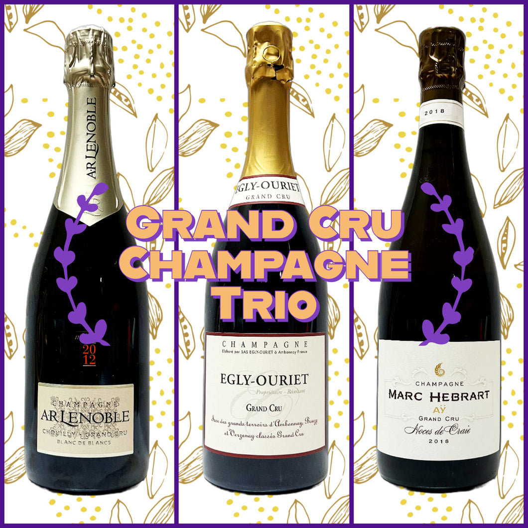 Grand Cru Champagne Trio